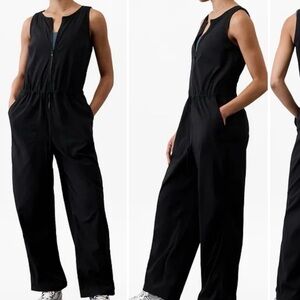 Athleta Black Flex Jumpsuit